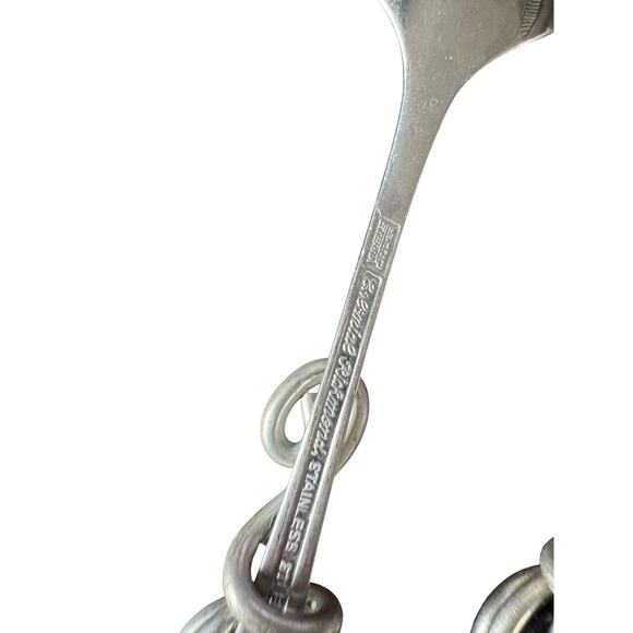 Lot 25 Jeweled Handle Spreaders Spoons Forks Mixed Brands Stainless Wire Wrap - Picture 8 of 8
